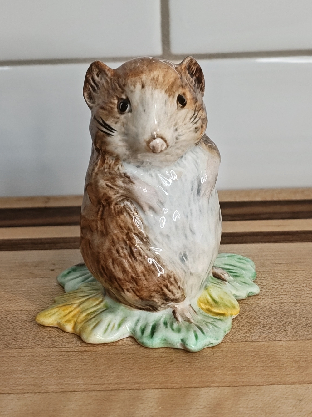 Beatrix Potter Timmy Willie From Johnny Town-Mouse 1989MINT Royal Albert BP-6a/b